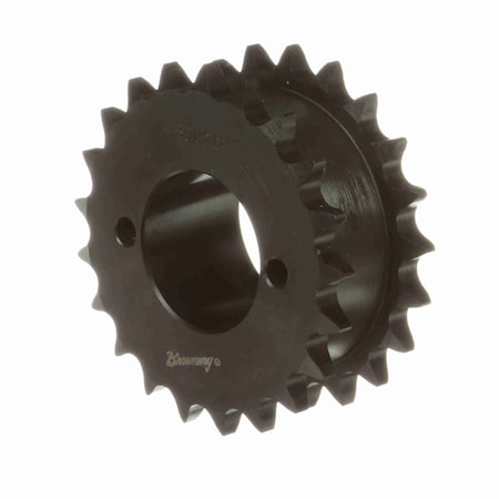 Browning Steel Bushed Bore Roller Chain Sprocket, DS40H21 DS40H21